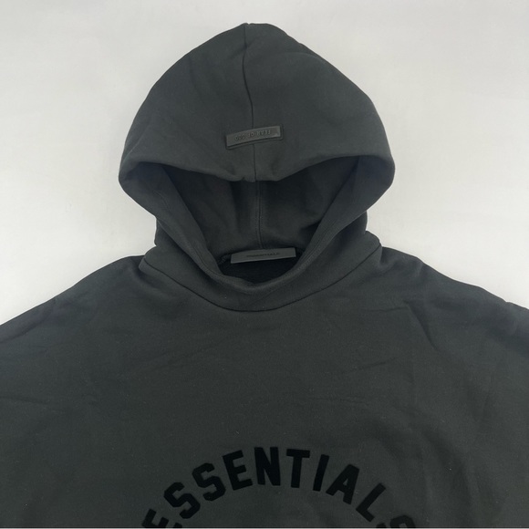 Fear Of God Essentials Hoodie Black Medium NEW - Picture 5 of 6